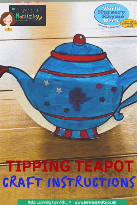 Free Teapot Craft Idea Nursery Rhymes