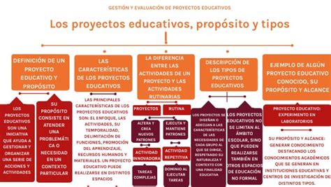 Los Proyectos Educativos Prop Sito Y Tipos