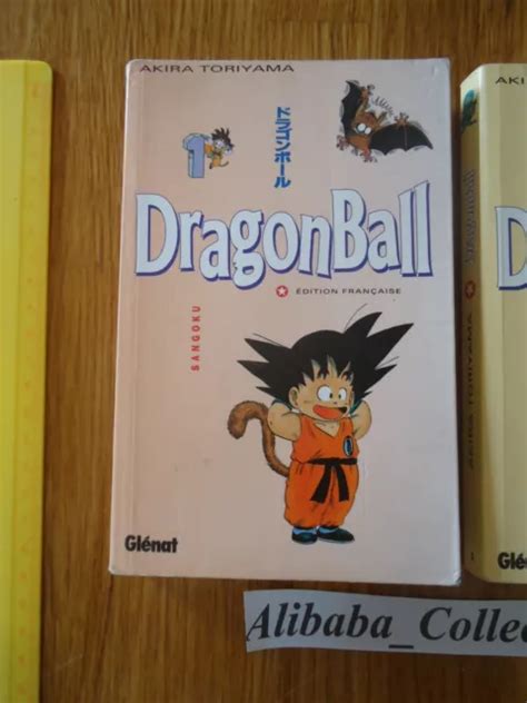 Lot Manga Dragon Ball Akira Toriyama Edition Pastel Gl Nat Glenat Z