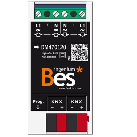 DIN Rail Dimmer RKU1S200 Ingenium BES KNX KNX