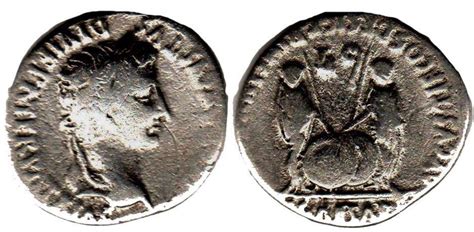 Augustus - Roman coins free online catalog with values and pictures