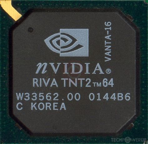 NVIDIA Riva TNT2 M64 Vanta-16 Specs | TechPowerUp GPU Database