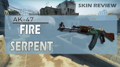 Ak 47 Fire Serpent Csgo Skin Showcase Youtube