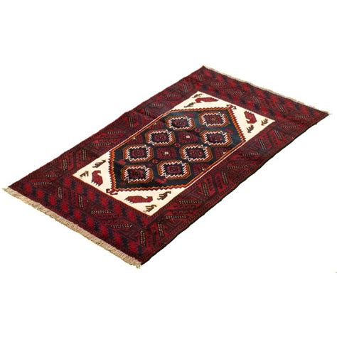 Bungalow Rose Handmade Hand Knotted Wool Dark Red Rug Wayfair