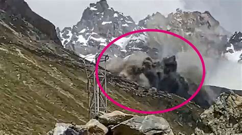 Silvretta In Sterreich S Dgipfel Des Fluchthorns Teilweise Weggerissen