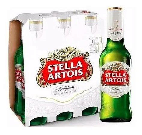 Cerveja Stella Artois Long Neck Ml Pt Garrafas W R Descart Veis