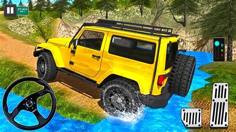 Offroad Jeep Stunt Driving SUV 4x4 Careful Drive Android Gameplay