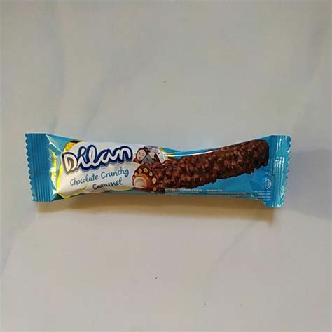 Jual Dilan Chocolate Crunchy Caramel 24g Jajanan Wafer Coklat Hits