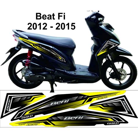 Jual Stiker Variasi Cod Striping Sticker Variasi Terbaru Beat Fi