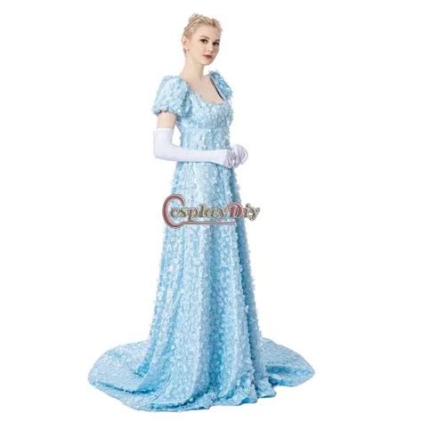 Bridgerton Daphne Dress Cosplay Costume Daphne Dress Tea Party Dress