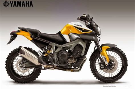 VOROMV Moto YAMAHA MT 09 Triple CROSS OVER Concept Por Oberdan Bezzi