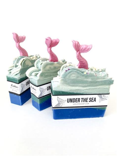 Under The Sea Mermaid Soap Ocean Soap Mermaid Soap Ocean Soap