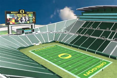 Oregon Planning Biggest Video Board In College Football New Sound