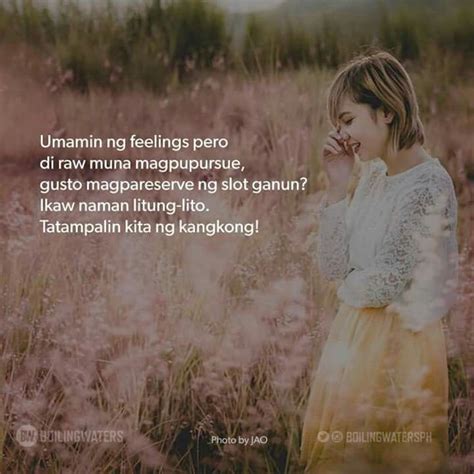 Pin By Red Abrenio On Pinoy Sayings Quotes At Hugot Lines Hugot