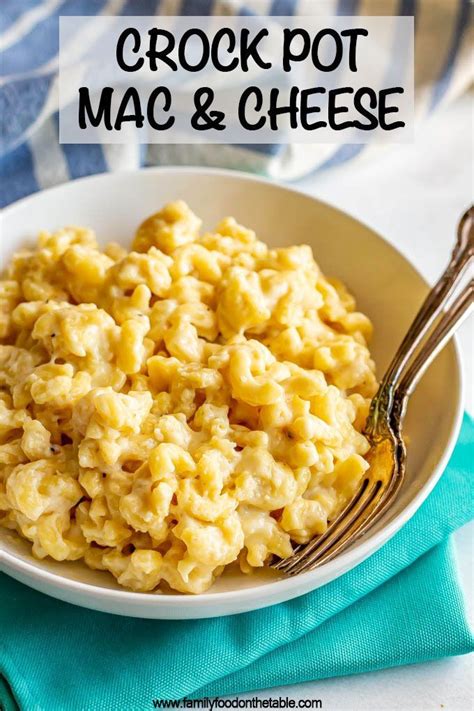 Crock Pot Mac And Cheese Is Tender Cheesy Incredibly Creamy And So