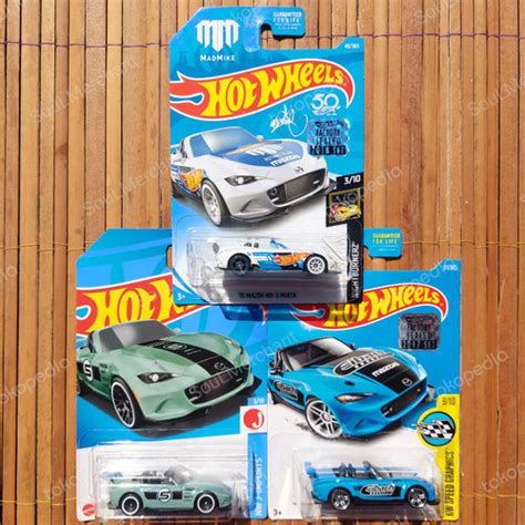 Jual Hotwheels Mazda Mx Miata Rx Rx Savanna Repu Mx