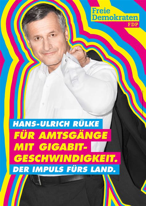 Landtagswahl Baden Württemberg 2021 FDP Plakat Design Tagebuch