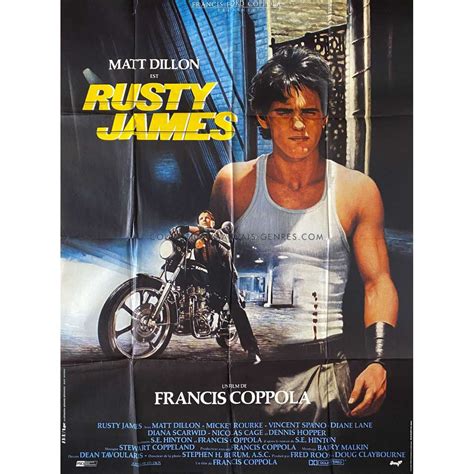 RUMBLE FISH French Movie Poster 47x63 In 1983