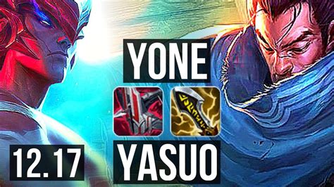 YONE Vs YASUO MID 8 0 2 69 Winrate Legendary EUW Master 12