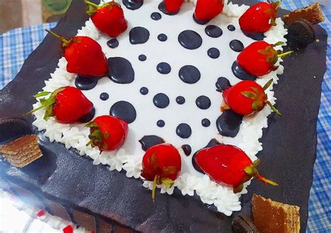 Resep Kue Ulang Tahun Blackforest Blackforest Ganache Oleh Chilmi