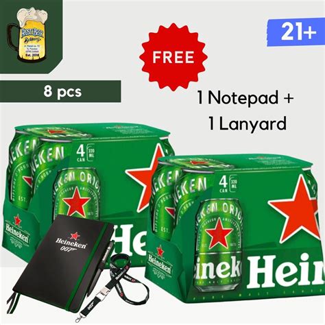 Jual Heineken Beer Can Ml Isi Kaleng James Bond Shopee