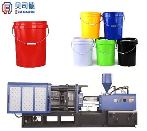 Plastic Paint Bucket Injection Molding Machine Plastic Industrial