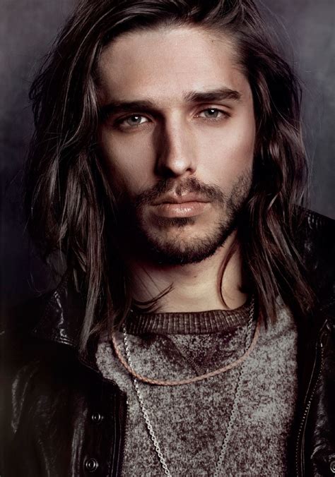 ♂ Man Portrait Face Of A Young Man With Long Hair Mens Long Hairstyles Mens Hairstyles Medium