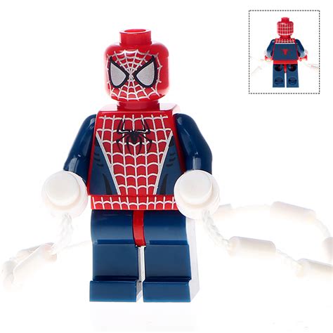 Spider Man Minifigures Toy Custom Minifig Building Block Brick