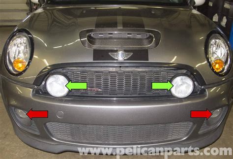 Mini Cooper R56 Fog Light Replacement 2007 2011 Pelican Parts Diy Maintenance Article