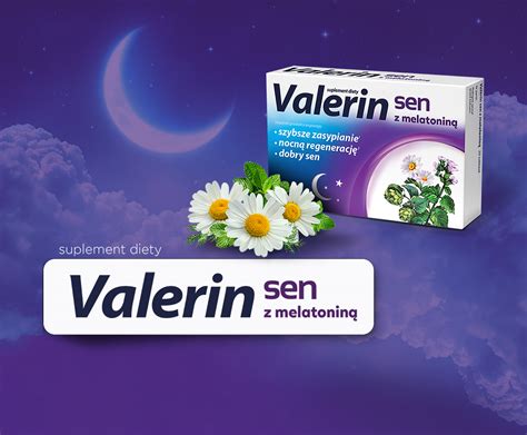 Tabletki Valerin Sen Z Melatoniną 20 szt Opinie i ceny na Ceneo pl