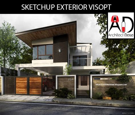 Vray Sketchup Exterior Rendering Settings Prodbopqe