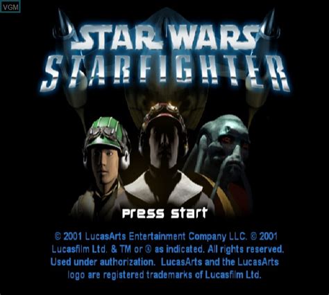 Star Wars Starfighter For Sony Playstation 2 The Video Games Museum