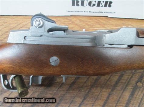 Ruger Mini 14 182 Series With Stainless Metal And Wood Stock