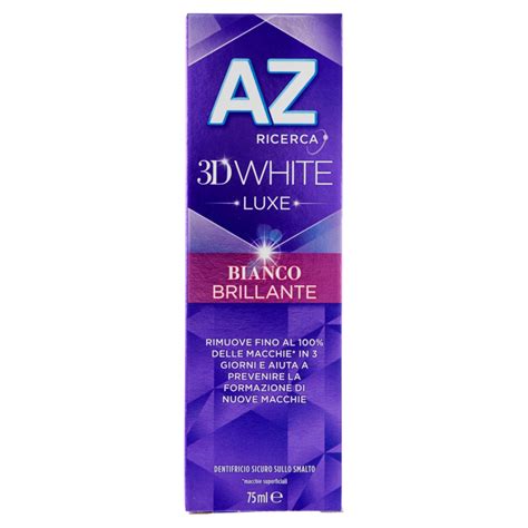 Паста за зъби AZ 3D White Luxe 75 мл eMAG bg