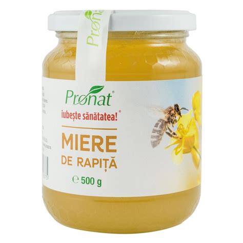 Мед от рапица, 500 г - eMAG.bg