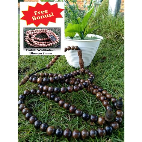 Jual Tasbih Kayu Gaharu Super Asli Wangi Mm Tasbih Gaharu Wangi