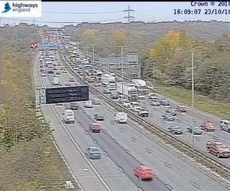 LIVE Updates 90 Minute Delays On M62 Eastbound Stretching Back To M60