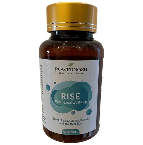 Powernosh Nutrition Rise Men Sexual Wellbeing Veg Capsule Buy Bottle