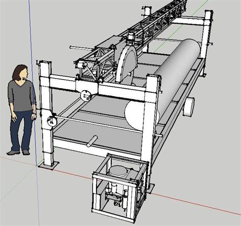 Fig 3 Conceptual Design Of Dimensional Sawmill Build Planned For