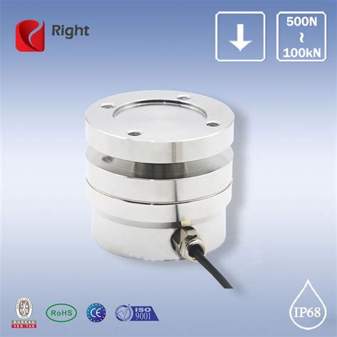 Pancake Capacitive Load Cells Weigh Sensor For Hopper Scale China