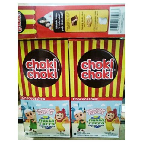 Jual Choki Choki Chococashew Box Isi Pcs Shopee Indonesia