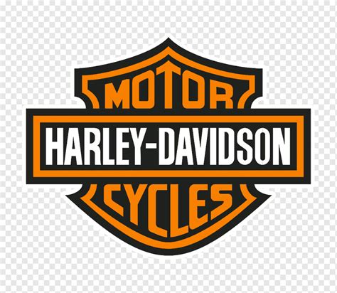 Harley Davidson Logo Motorcycle Motocicleta Texto Etiqueta Laranja