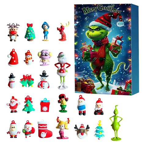 Grinch Blind Box Unwrap The Grinch 2024 Christmas Blind Box Advent