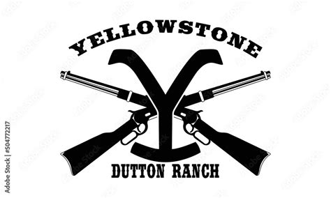 Yellowstone Dutton Ranch Cut File Svg Cricut Silhouette Eps