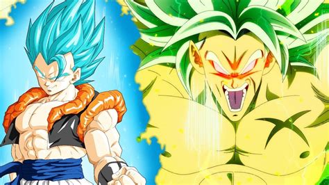 Gogeta Blue Vs Broly Final Battle Dragon Ball Super Broly Movie News