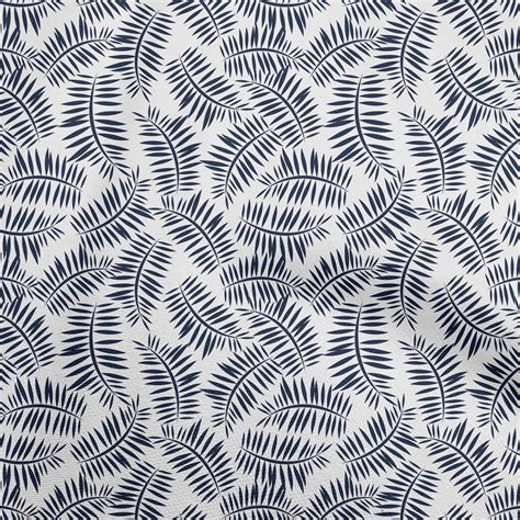 OneOone Silk Tabby Navy Blue Fabric Tropical Sewing Craft Projects