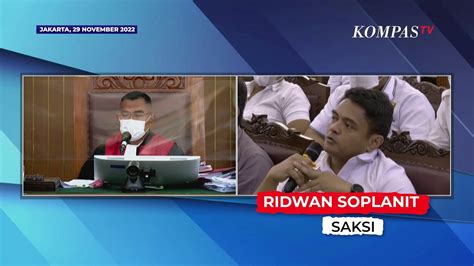 Ridwan Soplanit Tanya Ke Ferdy Sambo Kenapa Kami Dikorbankan Di