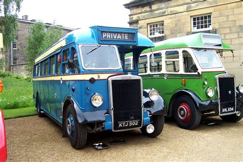 Leyland Coach Reg KTJ 502 At Belsay Hall 18th June 2006 Flickr