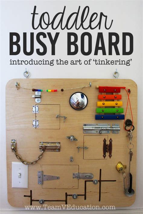 Win Parenting with the Ultimate DIY Busy Board - Team V Education