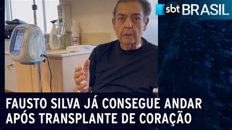 Fausto Silva Agradece Fam Lia De Doador Do Cora O Recebido Sbt